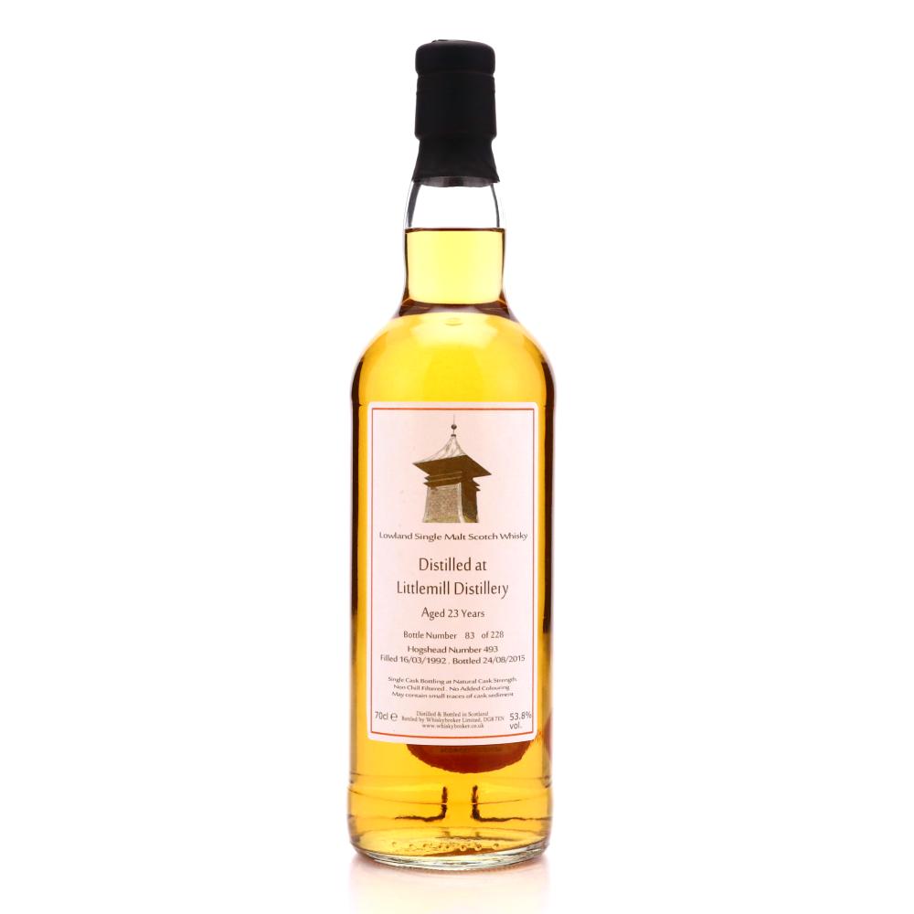 Littlemill 1992 Whisky Broker 23 Year Old