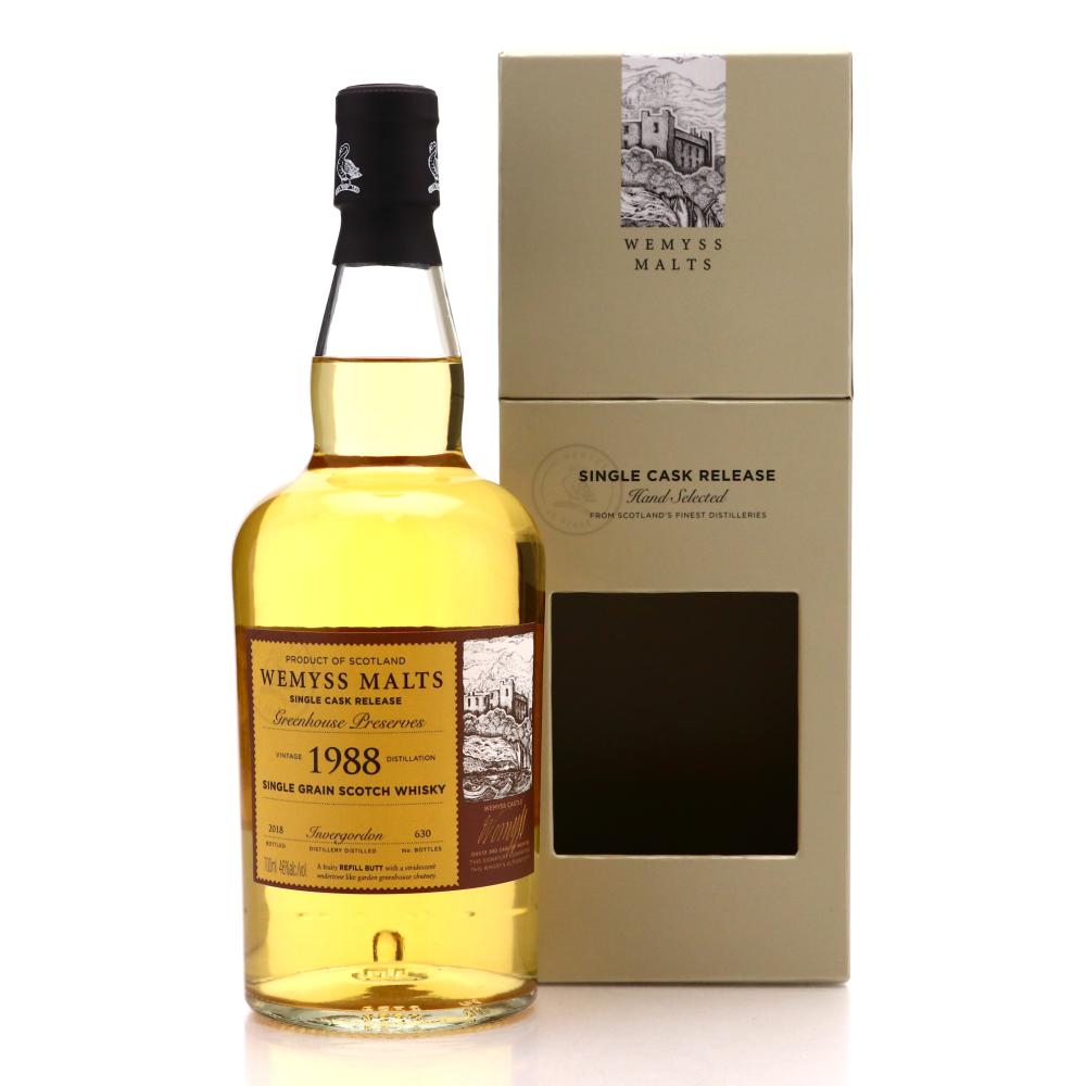 Invergordon 1988 Wemyss Malts / Greenhouse Preserves