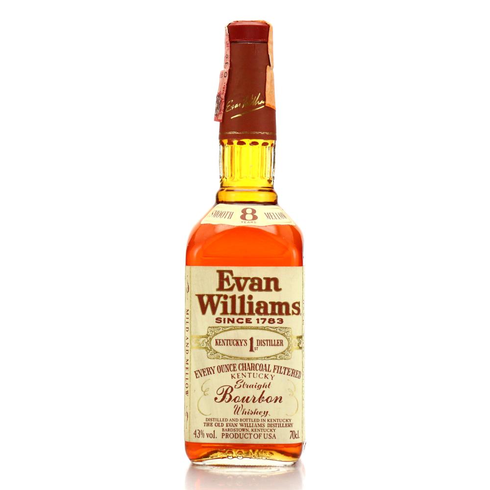 Evan Williams 8 Year Old Kentucky Straight Bourbon 1991