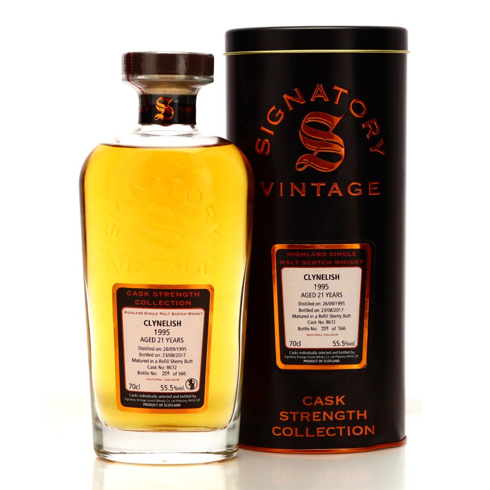 Clynelish 1995 Signatory Vintage 21 Year Old Cask Strength