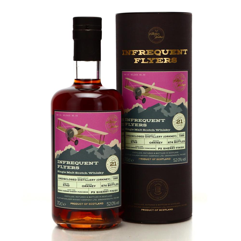 Orkney Single Malt 1999 Infrequent Flyers 21 Year Old
