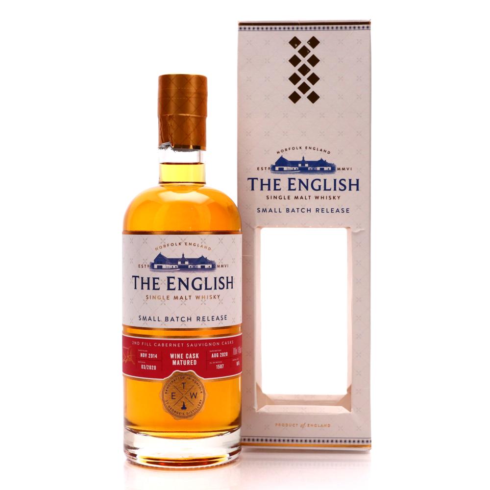The English 2014 Cabernet Sauvignon Wine Cask Matured