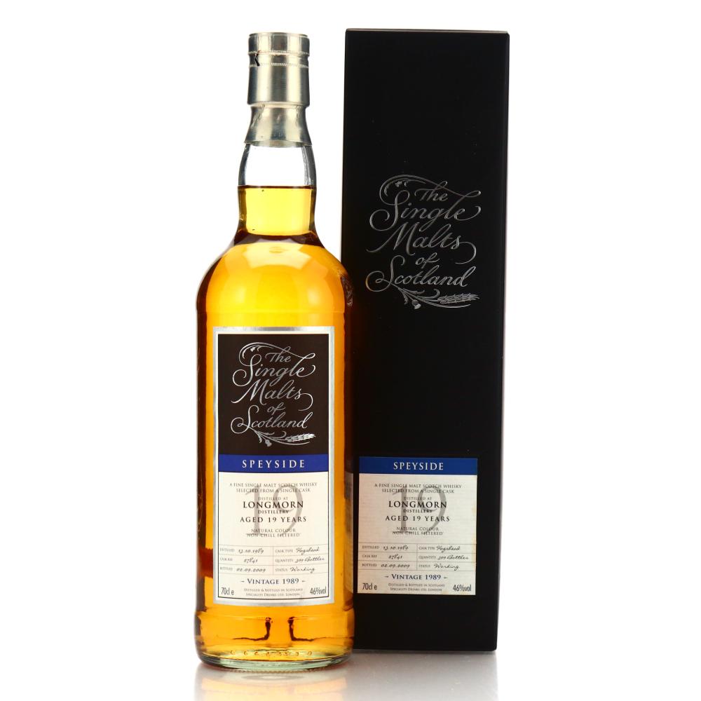 Longmorn 1989 Single Malt of Scotland 19 Year old