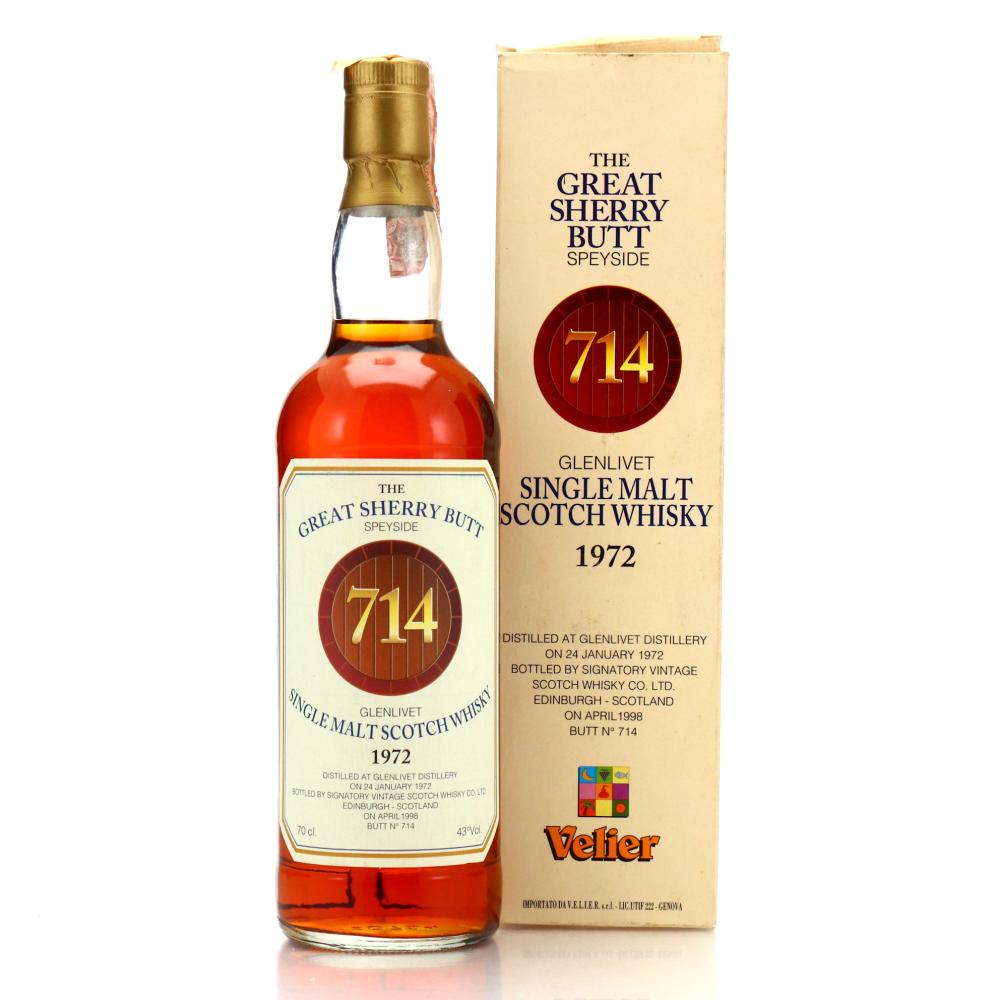 Glenlivet 1972 Velier 26 Year Old / Great Sherry Butt
