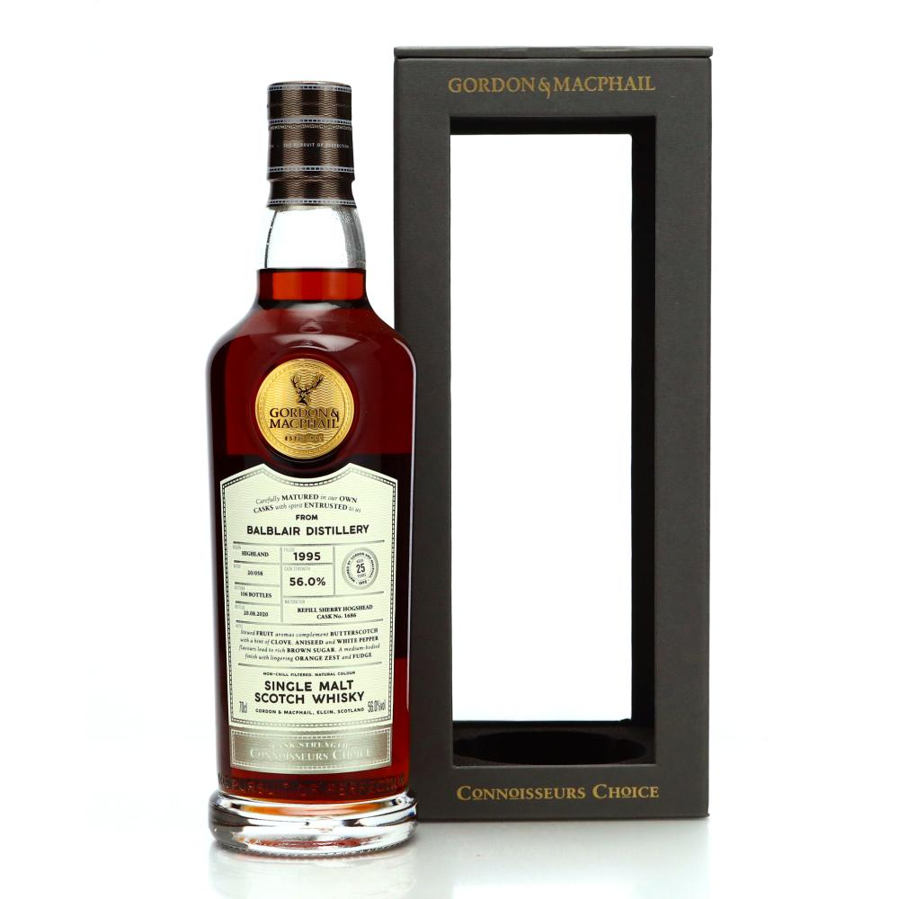 Balblair 1995 Gordon and MacPhail 25 Year Old Batch #20/058