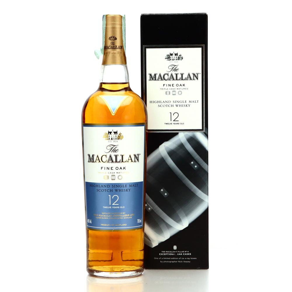Macallan 12 Year Old Fine Oak Nick Veasey Pillars / No 4. Casks