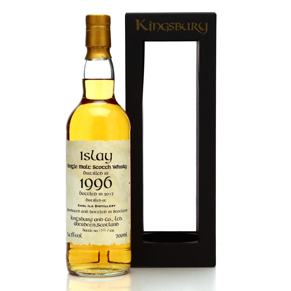 Caol Ila 1996 Kingsbury 21 Year Old Celtic Label