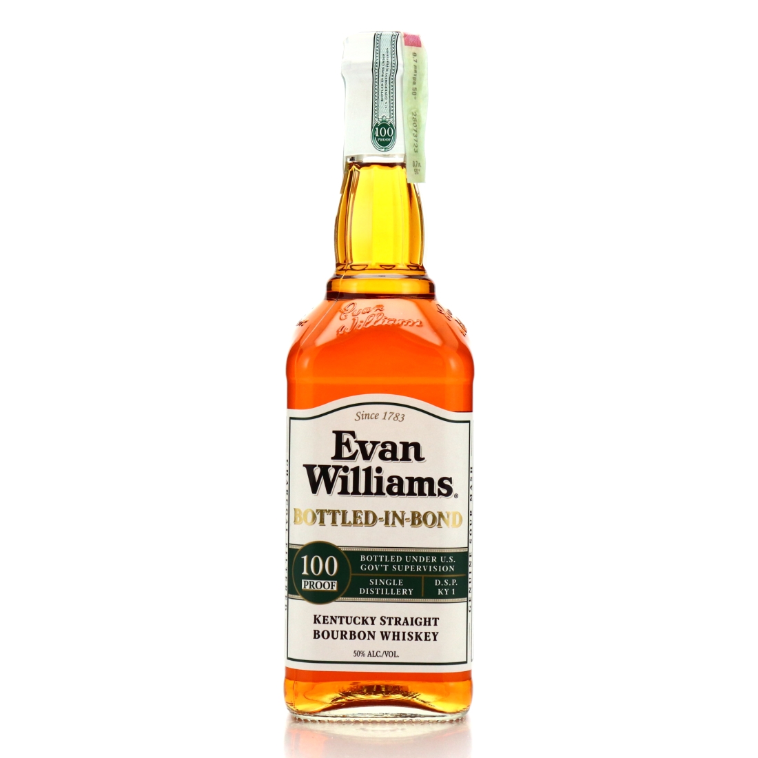 Evan Williams 4 Year Old Bottled in Bond Bourbon 70cl