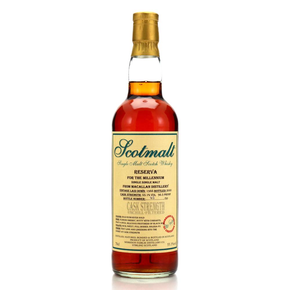 Macallan 1988 Scotmalt Single Cask / Reserva For The Millennium
