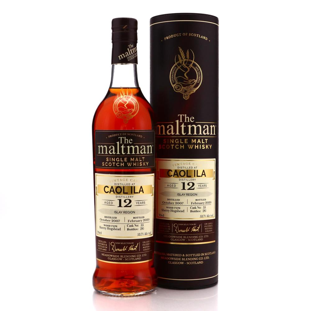 Caol Ila 2007 The Maltman 12 Year Old