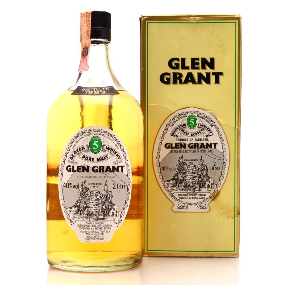 Glen Grant 1983 5 Year Old 2 Litre / Seagram Italia Import