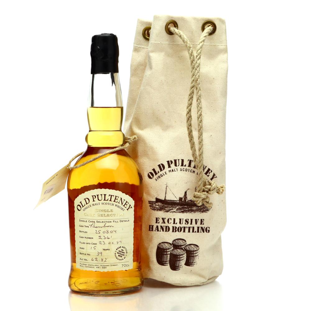 Old Pulteney 1989 Hand Filled 15 Year Old Cask #2341