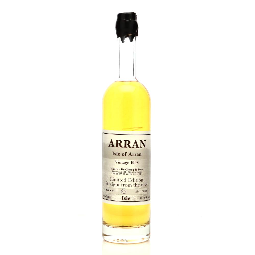 Arran 1998 Private Cask / Maurice De Clercq & Zoom - Signed by Evan Mitchell