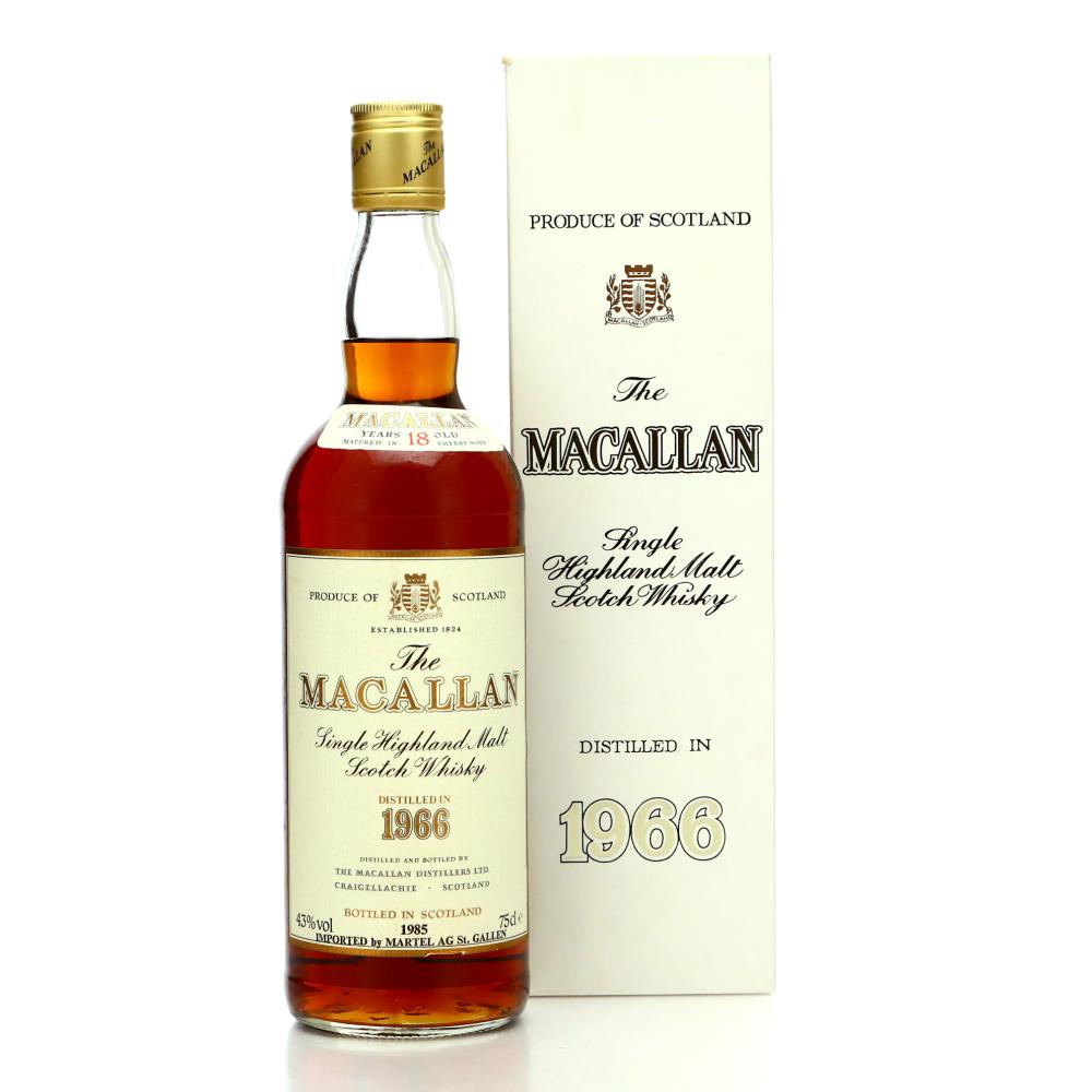 Macallan 1966 18 Year Old / Martel Import
