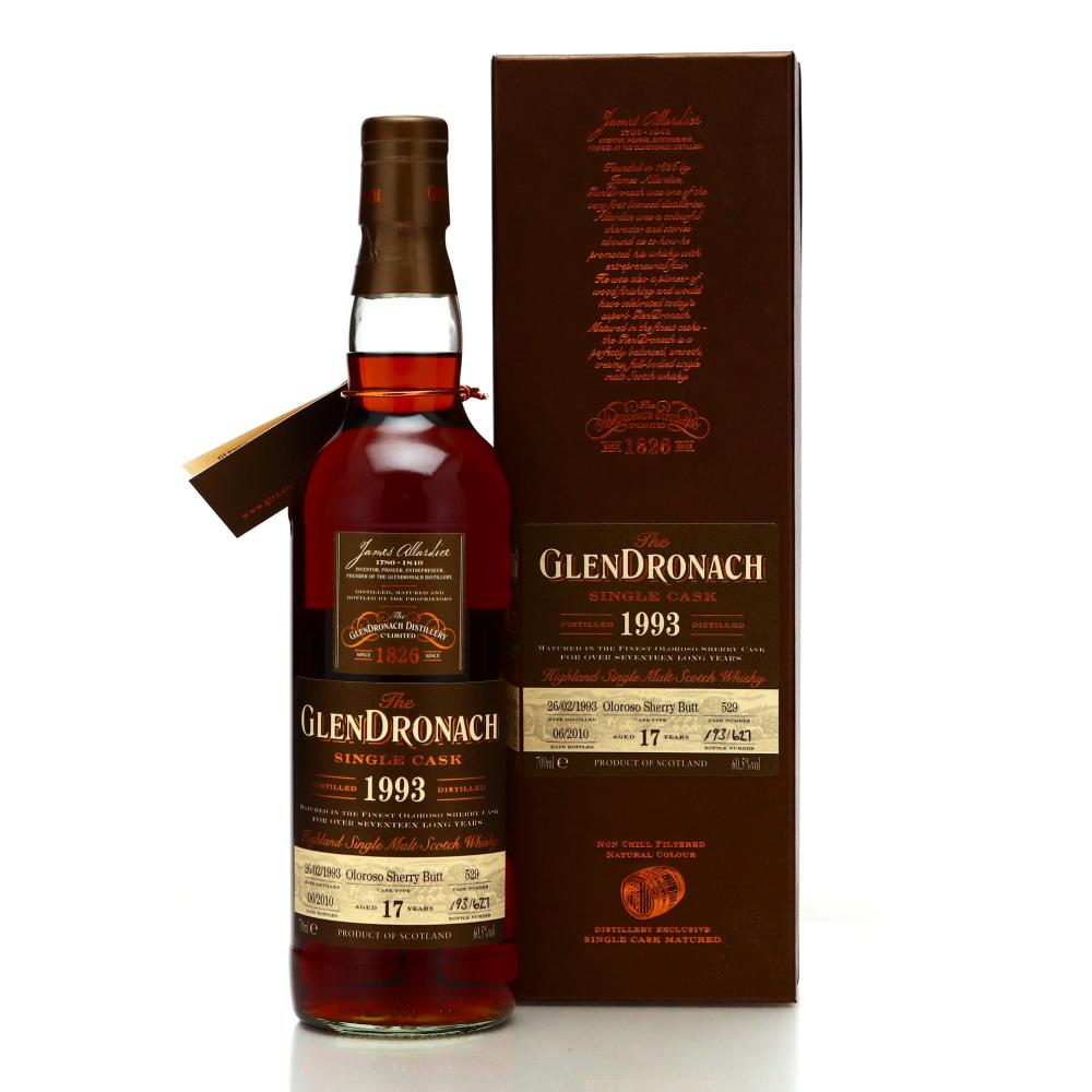 Glendronach 1993 Single Oloroso Cask 17 Year Old #529 / Batch 2