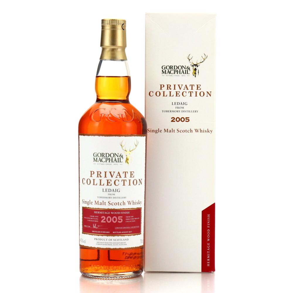 Ledaig 2005 Gordon and MacPhail Private Collection / Hermitage Wood Finish