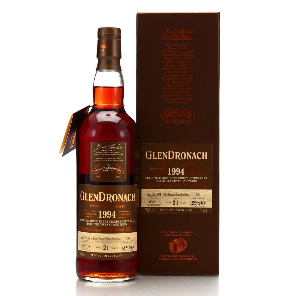 Glendronach 1994 Single PX Cask 21 Year Old #339 / Batch 14