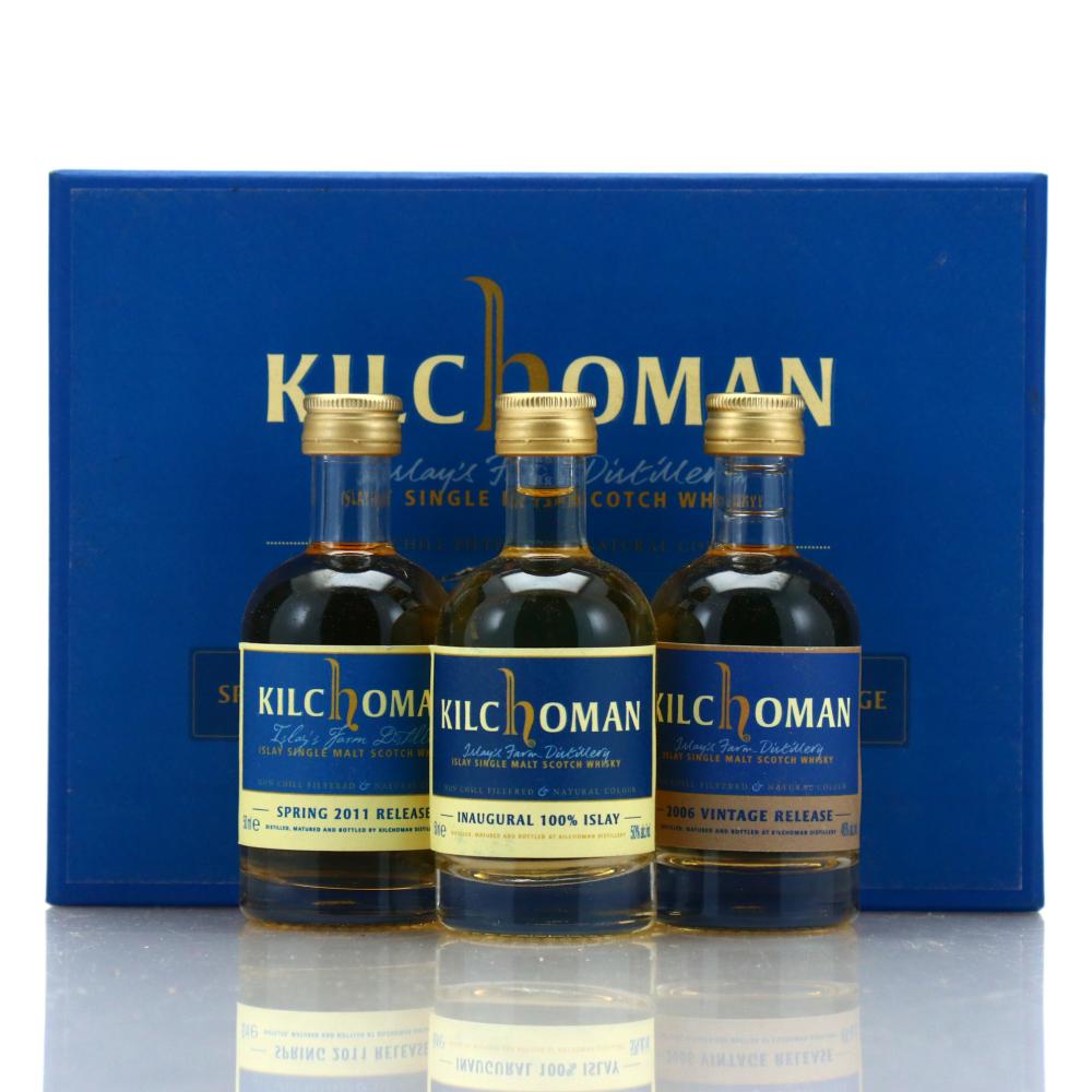 Kilchoman Connoisseur Pack 3 x 5cl