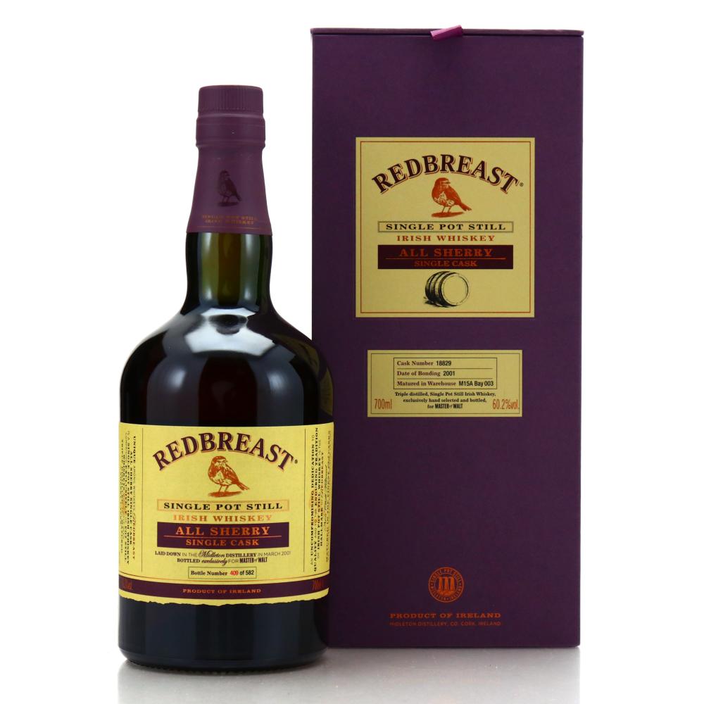 Redbreast 2001 Single Oloroso Cask 16 Year Old #18829 / Master of Malt