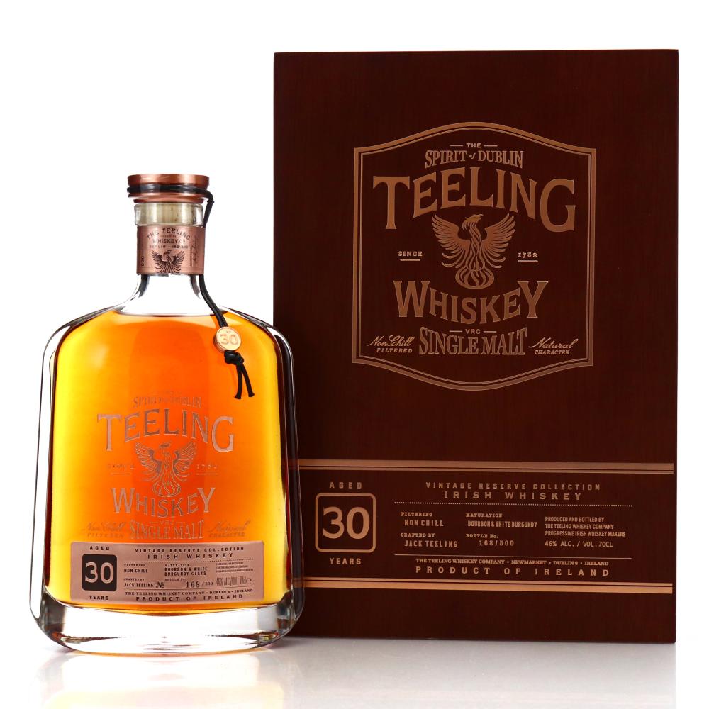 Teeling Whiskey 30 Year Old Vintage Reserve Single Malt / Bourbon & White Burgundy