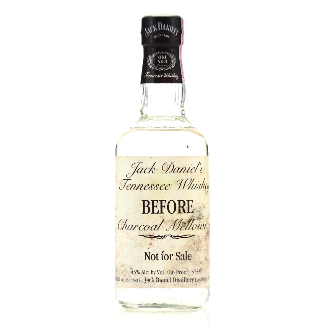 Jack Daniel's Before Charcoal Mellowing  37.5cl