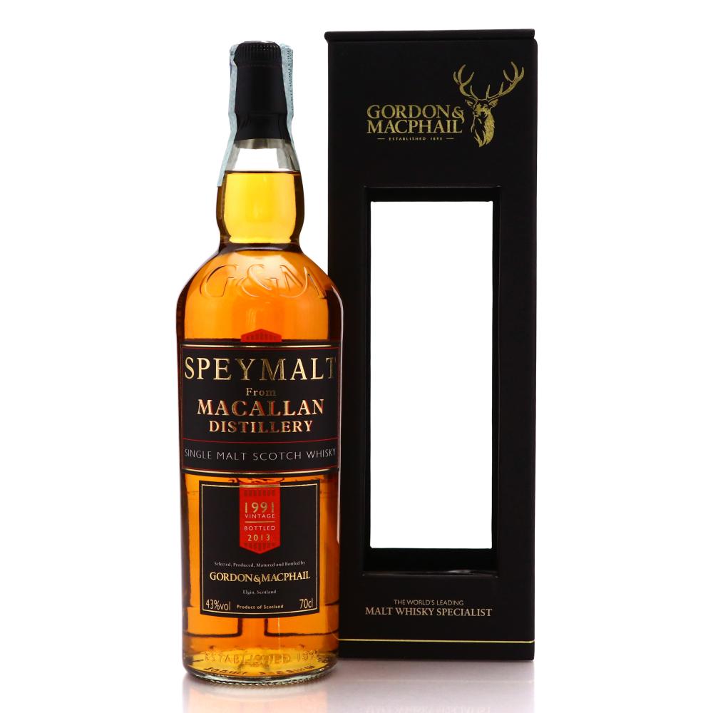 Macallan 1991 Speymalt Gordon and MacPhail