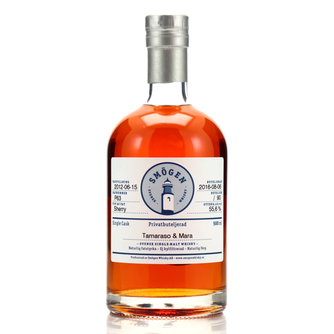 Smogen 2012 Single Sherry Cask P63 50cl / Tamaraso & Mara