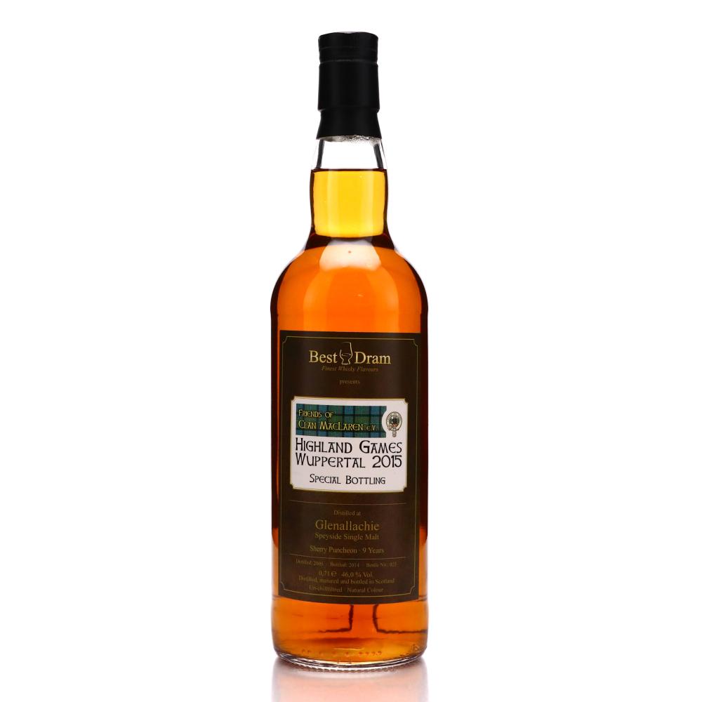 Glenallachie 2005 Best Dram 9 Year Old  / Highland Games Wuppertal 2015