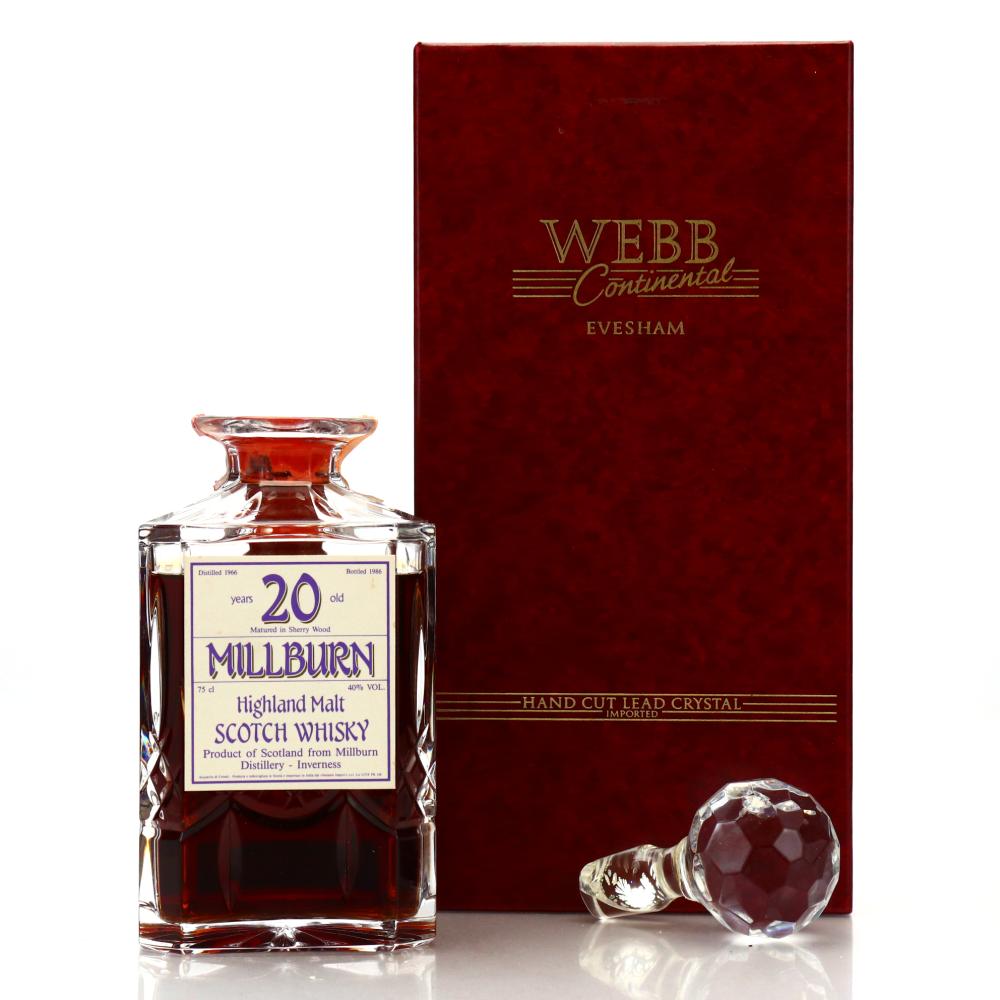 Millburn 1966 Sestante 20 Year Old Sherry Wood Decanter