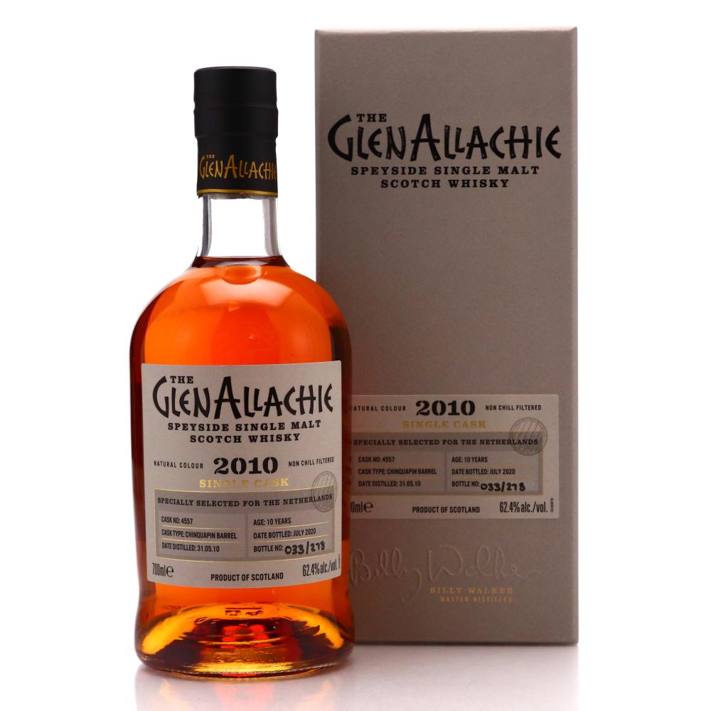 Glenallachie 2010 Single Chinquapin Cask 10 Year Old #4557  / Netherlands