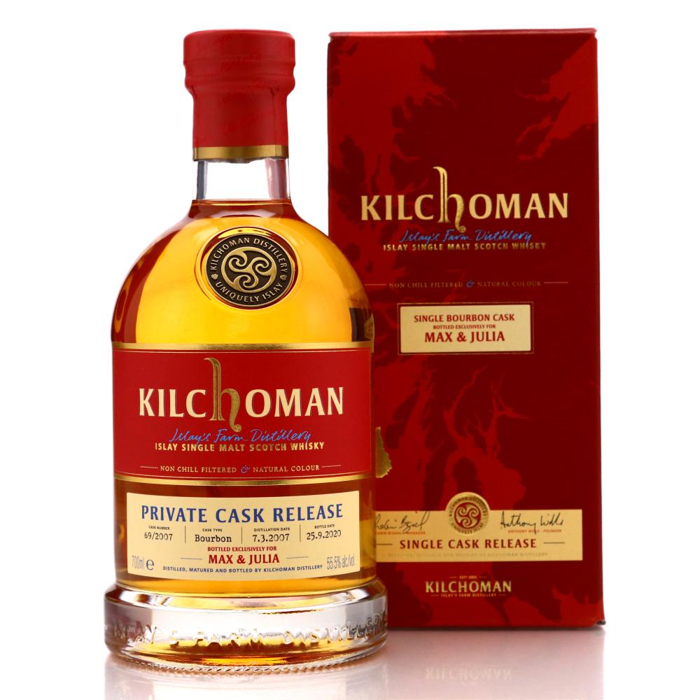 Kilchoman 2007 Single Bourbon Cask #69 / Max & Julia
