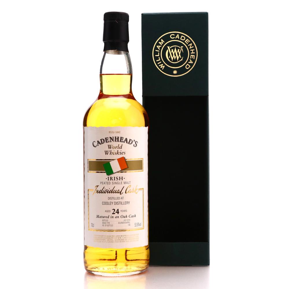Cooley Peated 24 Year Old Cadenhead's World Whiskies