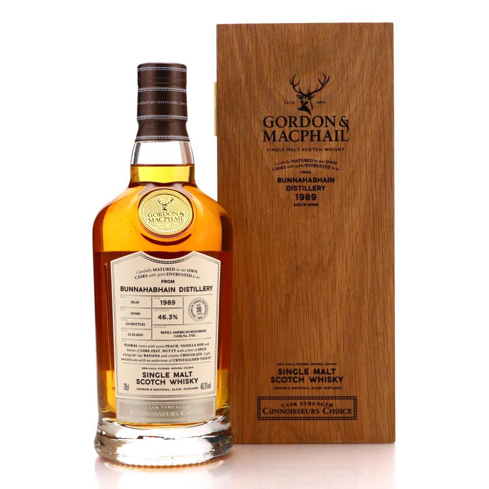 Bunnahabhain 1989 Gordon and MacPhail 30 Year Old Batch #19/008