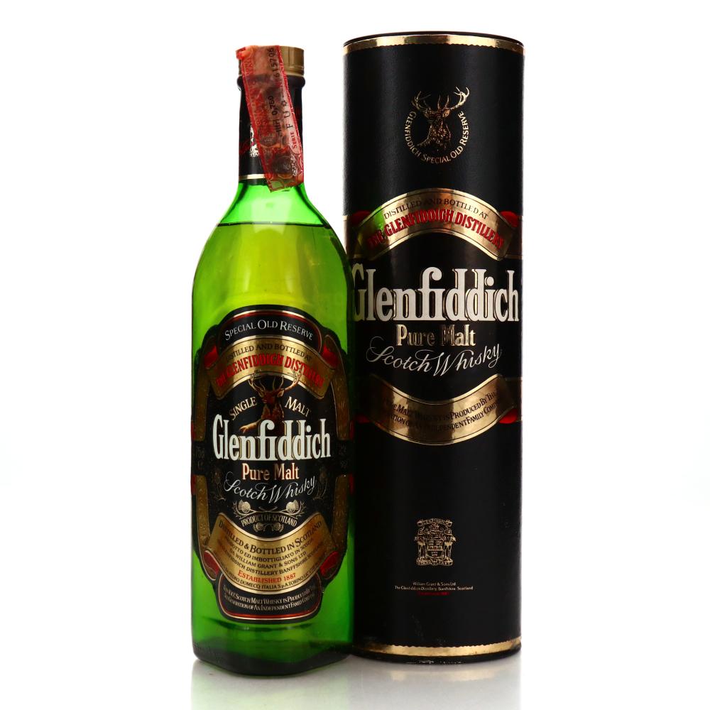 Glenfiddich Pure Malt Special Old Reserve 1980s