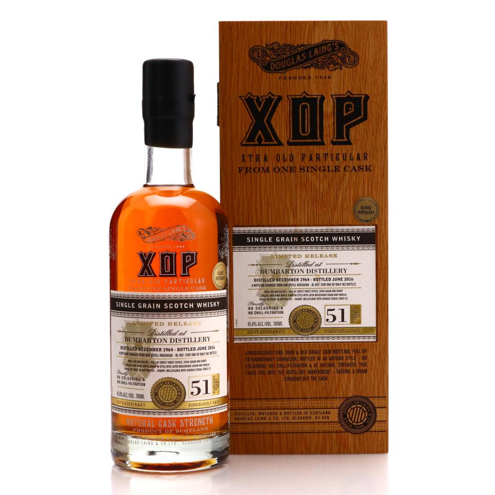 Dumbarton 1964 Douglas Laing 51 Year Old XOP