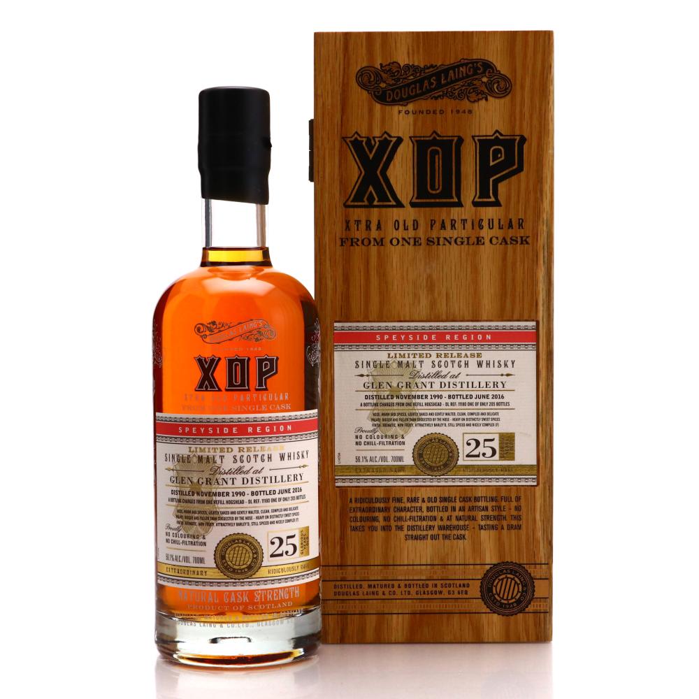 Glen Grant 1990 Douglas Laing 25 Year Old XOP
