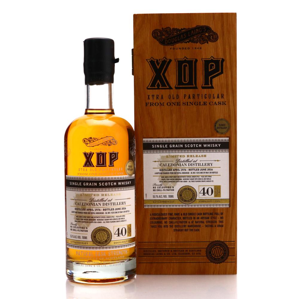 Caledonian 1976 Douglas Laing 40 Year Old XOP