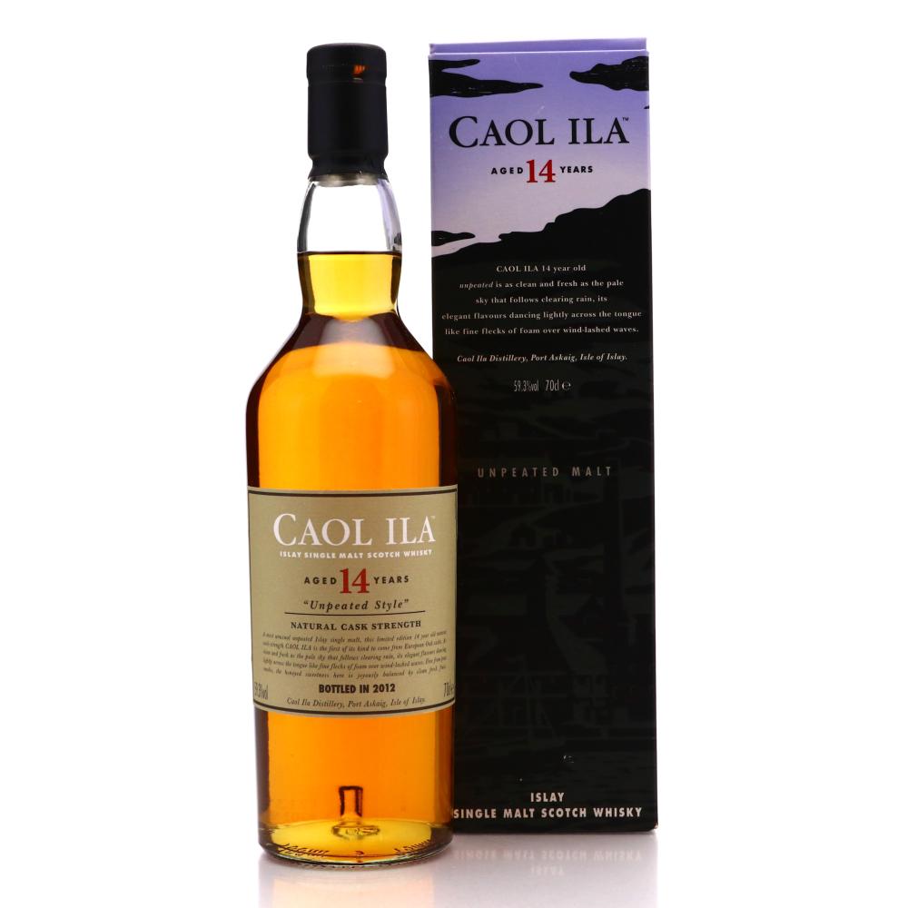 Caol Ila 14 Year Old Unpeated Cask Strength 2012 Release