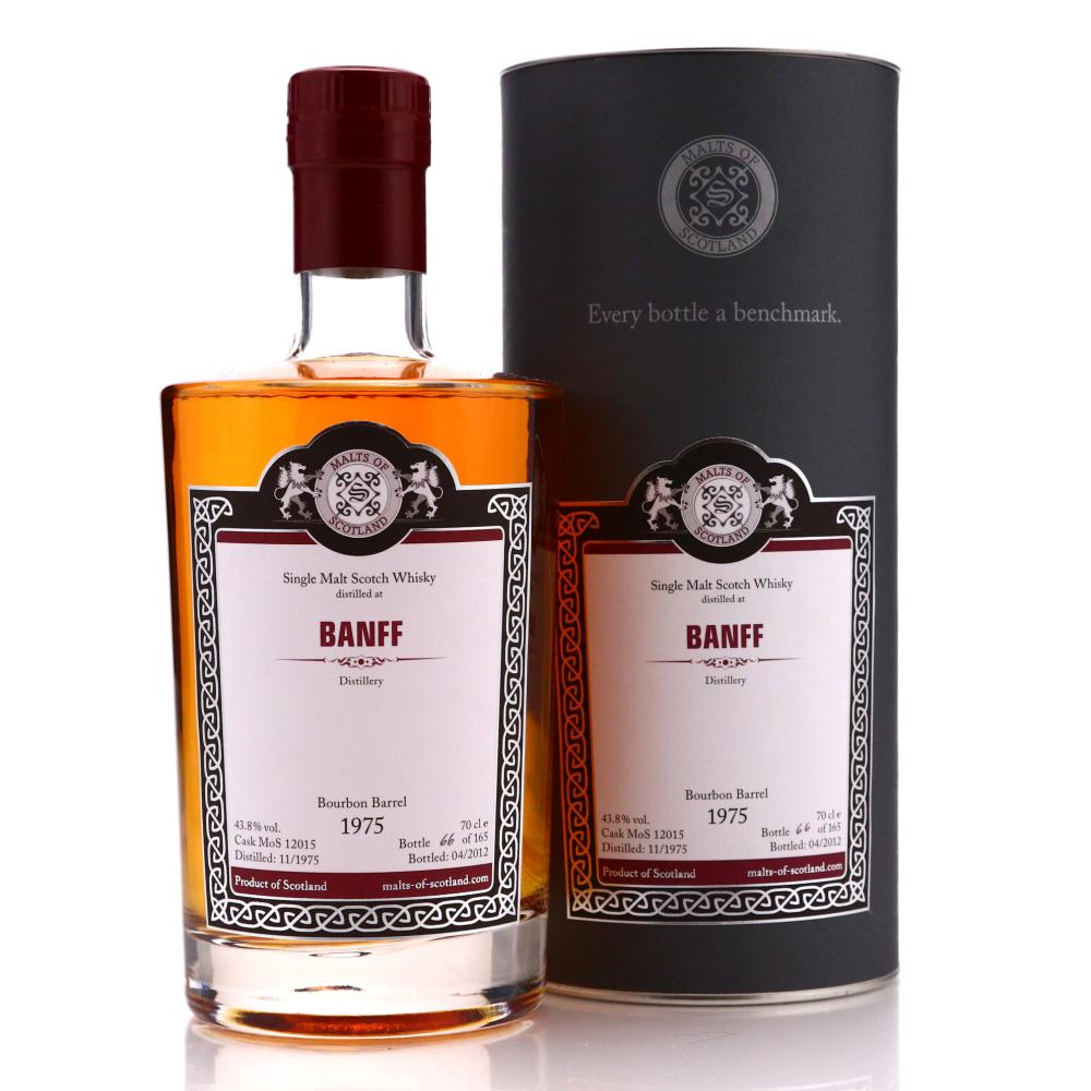 Banff 1975 Malts of Scotland Bourbon Barrel