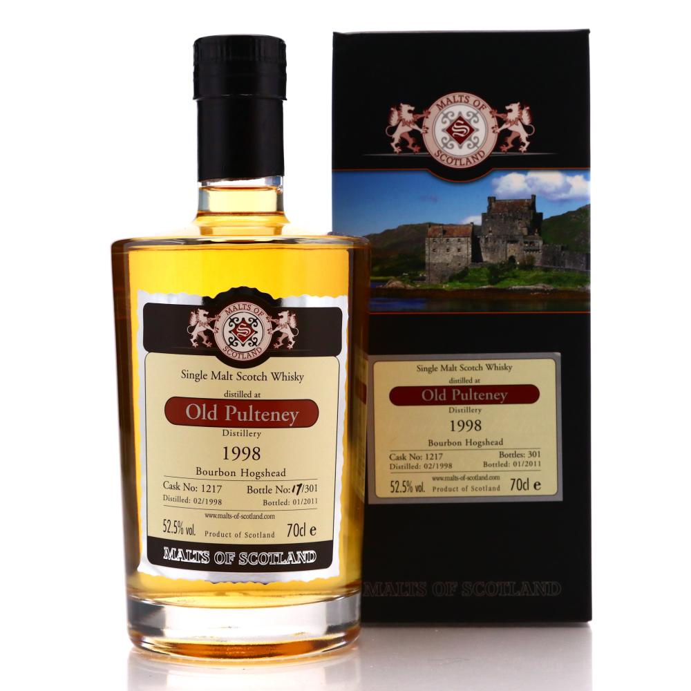 Old Pulteney 1998 Malts of Scotland Bourbon Hogshead