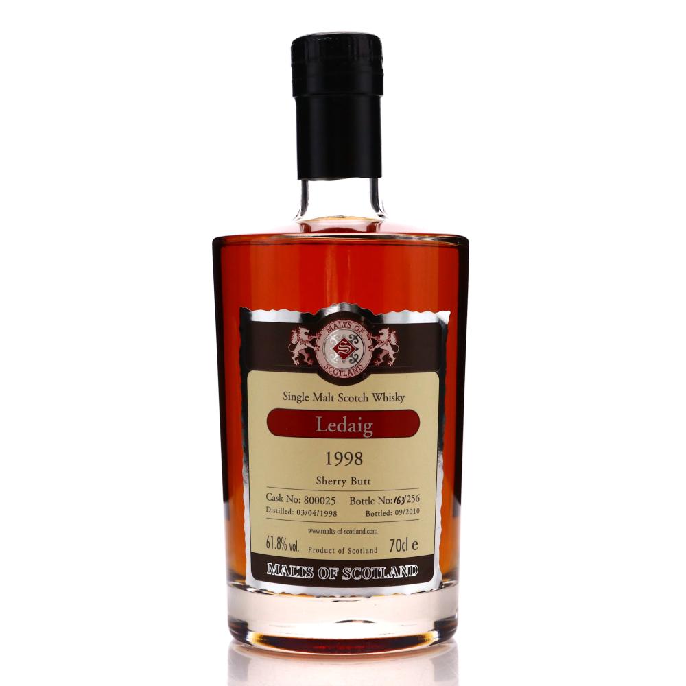 Ledaig 1998 Malts of Scotland Sherry Butt