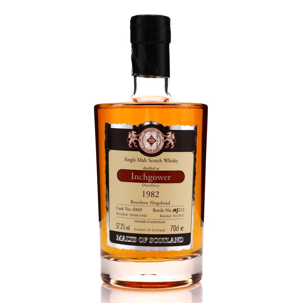 Inchgower 1982 Malts of Scotland Bourbon Hogshead