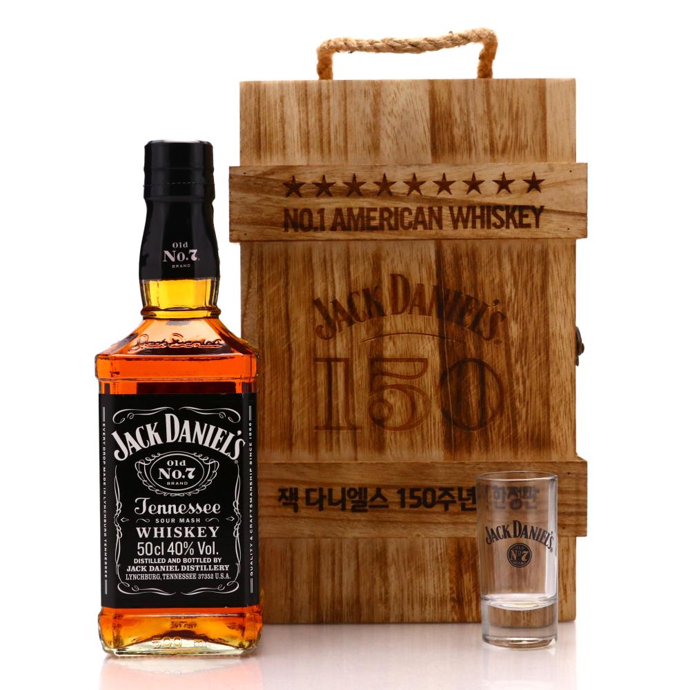 Jack Daniel's 150th Anniversary Gift Pack 50cl / Korea