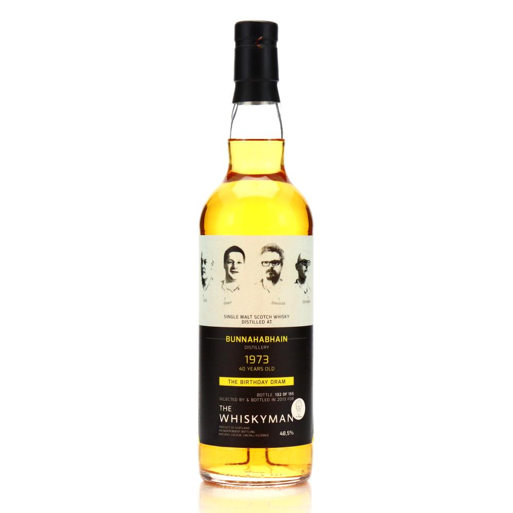 Bunnahabhain 1973 The Whiskyman 40 Year Old / The Birthday Dram
