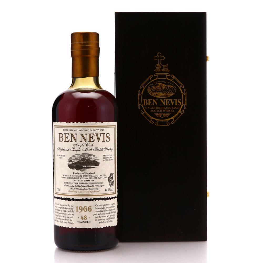 Ben Nevis 1966 Single Sherry Cask 48 Year Old #3644 / Alambic Classique