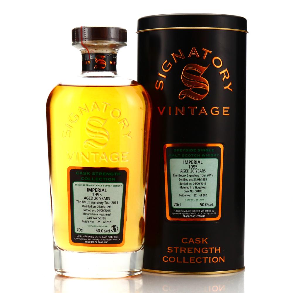 Imperial 1995 Signatory Vintage 20 Year Old Cask Strength
