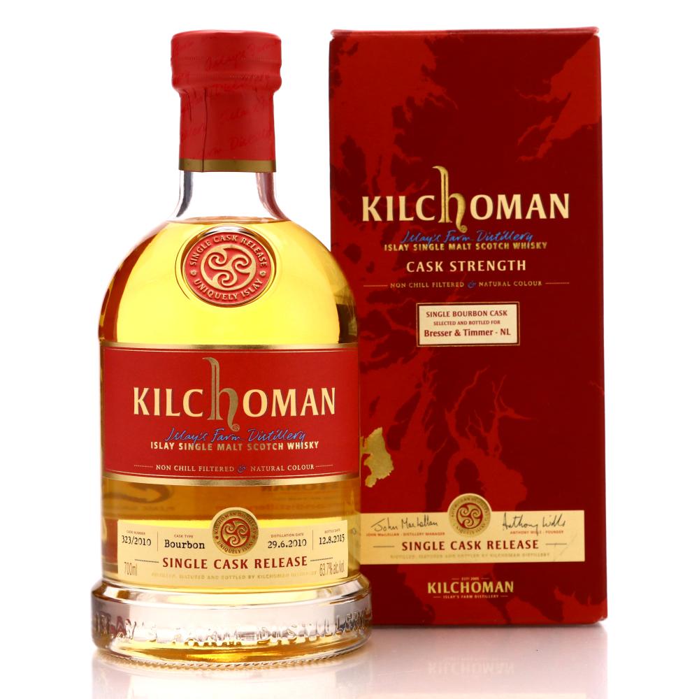 Kilchoman 2010 Single Bourbon Cask #323 / Bresser & Timmer 