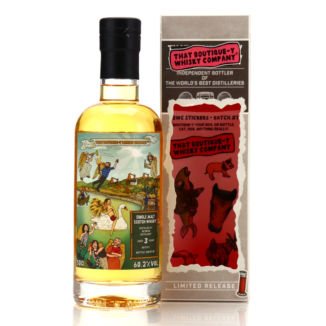 Nc'nean 3 Year Old That Boutique-y Whisky Company Batch #1 50cl
