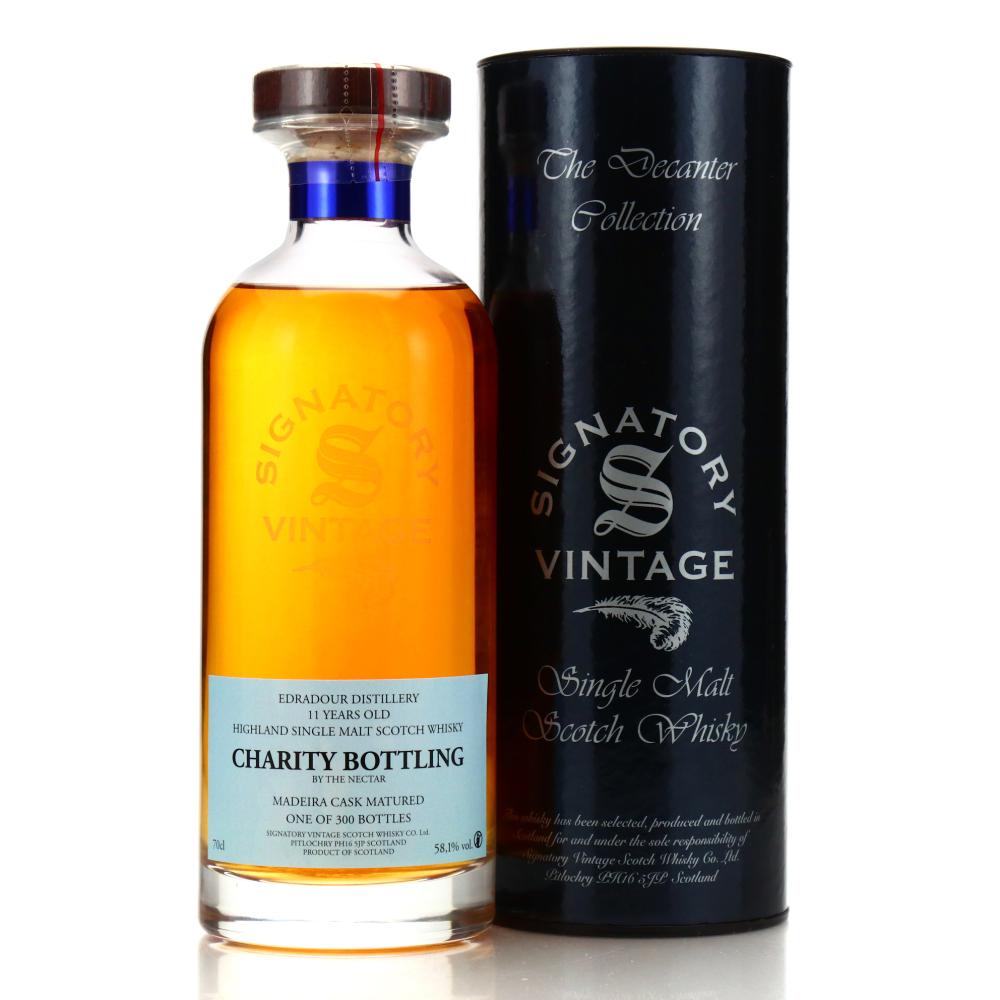 Edradour 11 Year Old Signatory Vintage Cask Strength Decanter / The Nectar