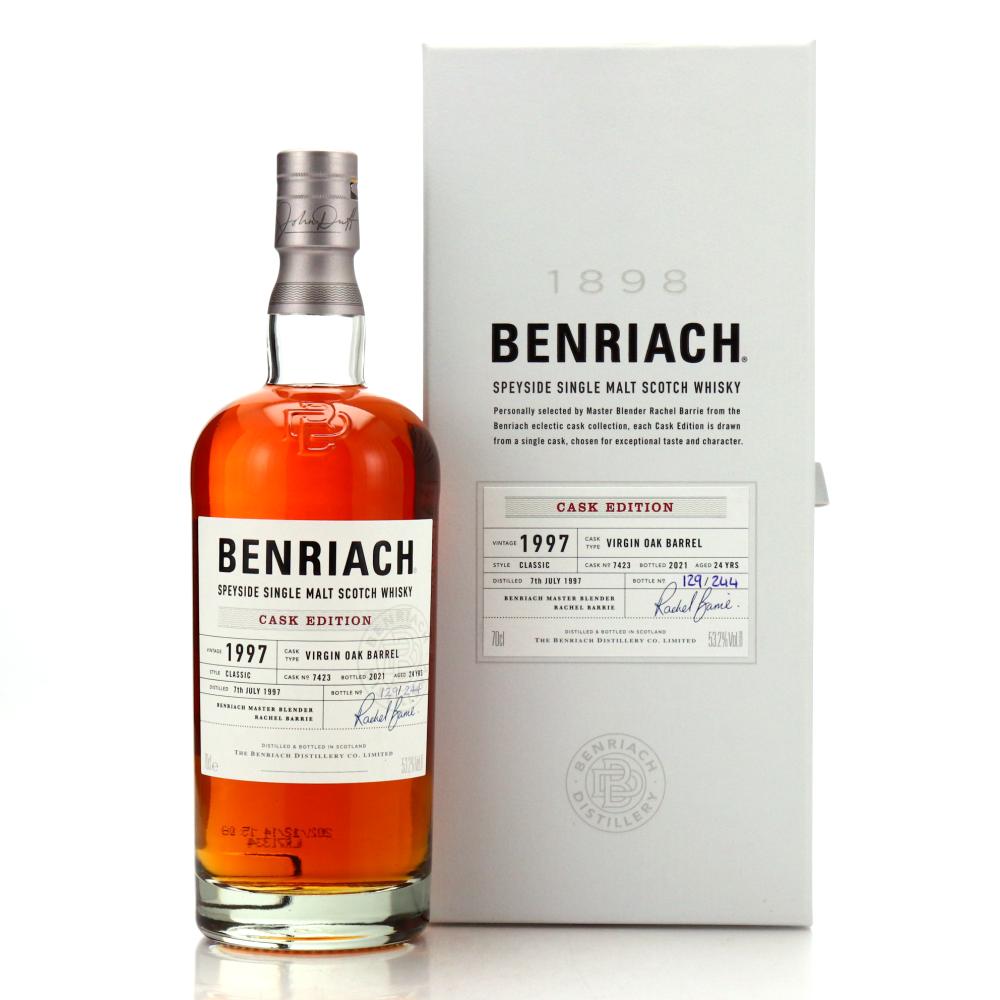 Benriach 1997 Single Virgin Oak Cask 24 Year Old #7423